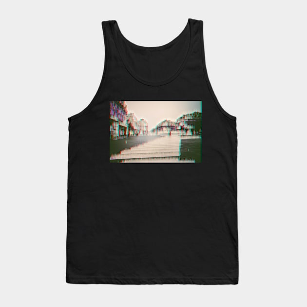 Glitchy Street Tank Top by s.elaaboudi@gmail.com